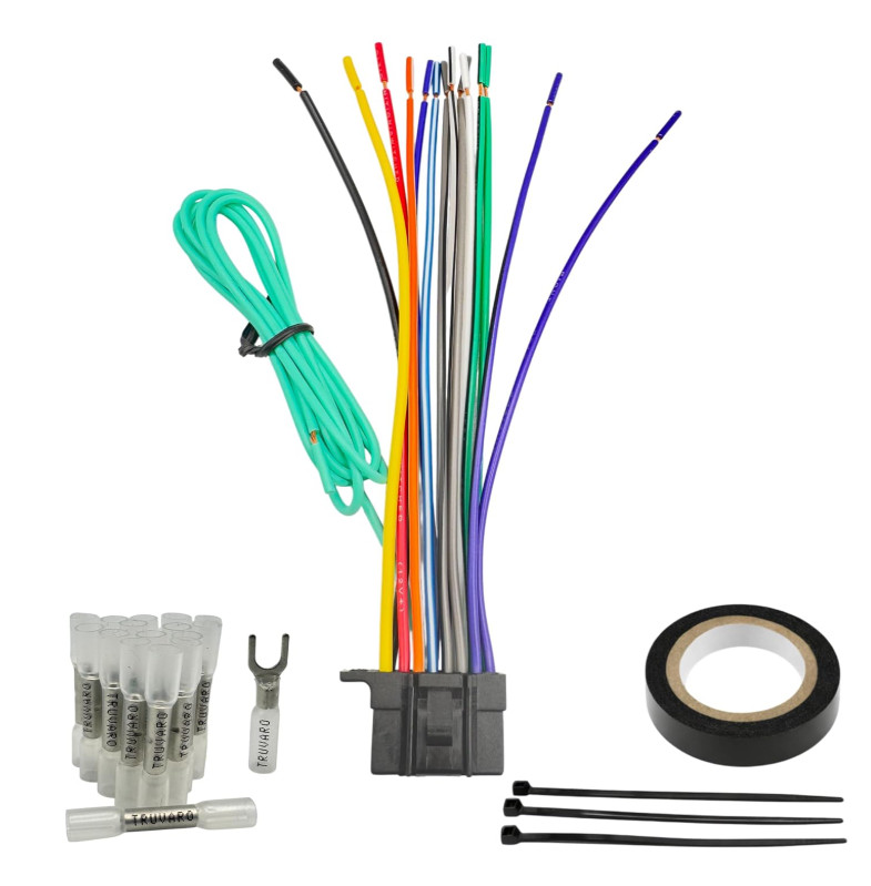 POWER WIRE HARNESS FOR SONY XAV-AX6000 XAV-AX6000 Kit With Connectors