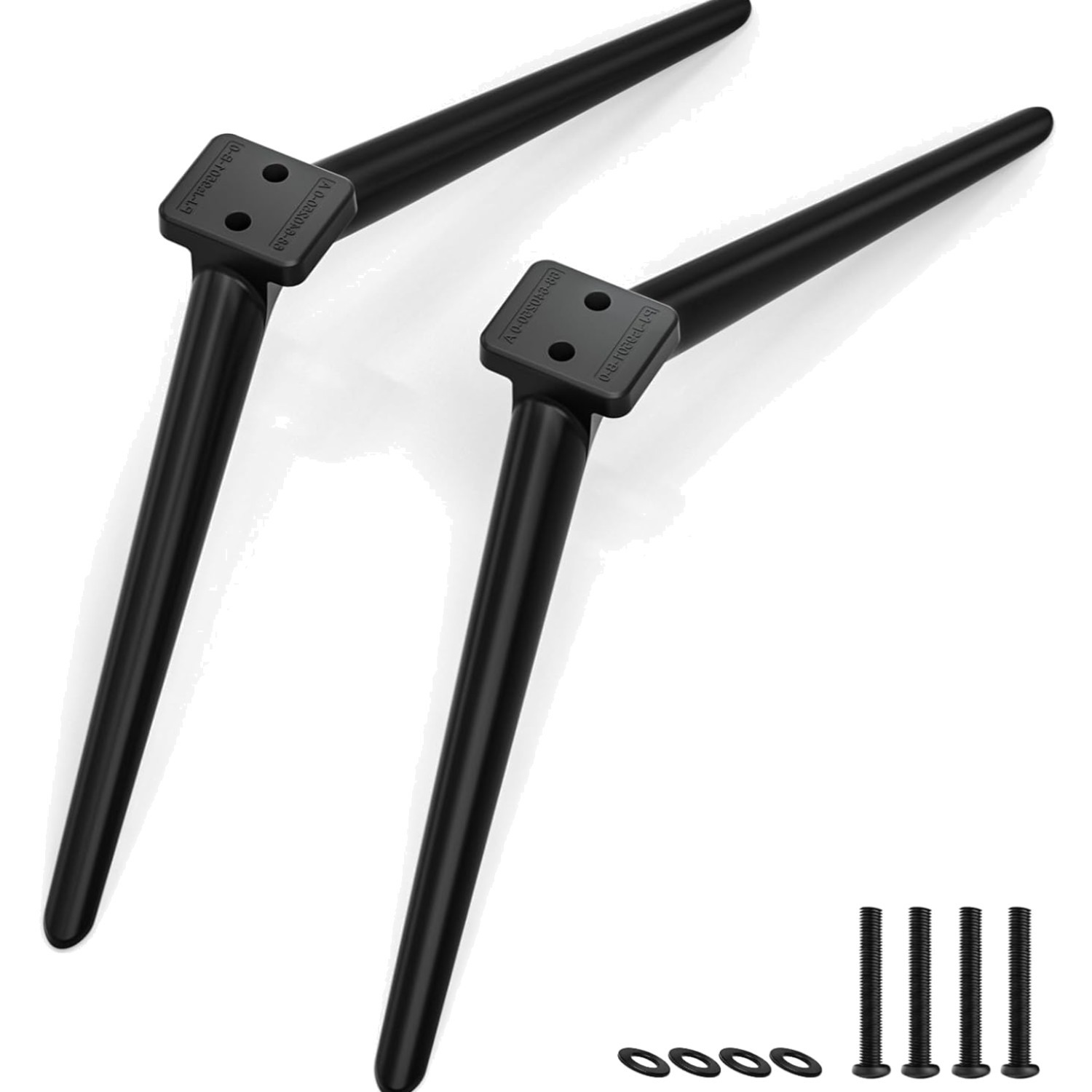 Metal TV Legs for TCL TV Stand Legs, Only for TCL 50Q650F 55Q650F 65Q650F 70S...