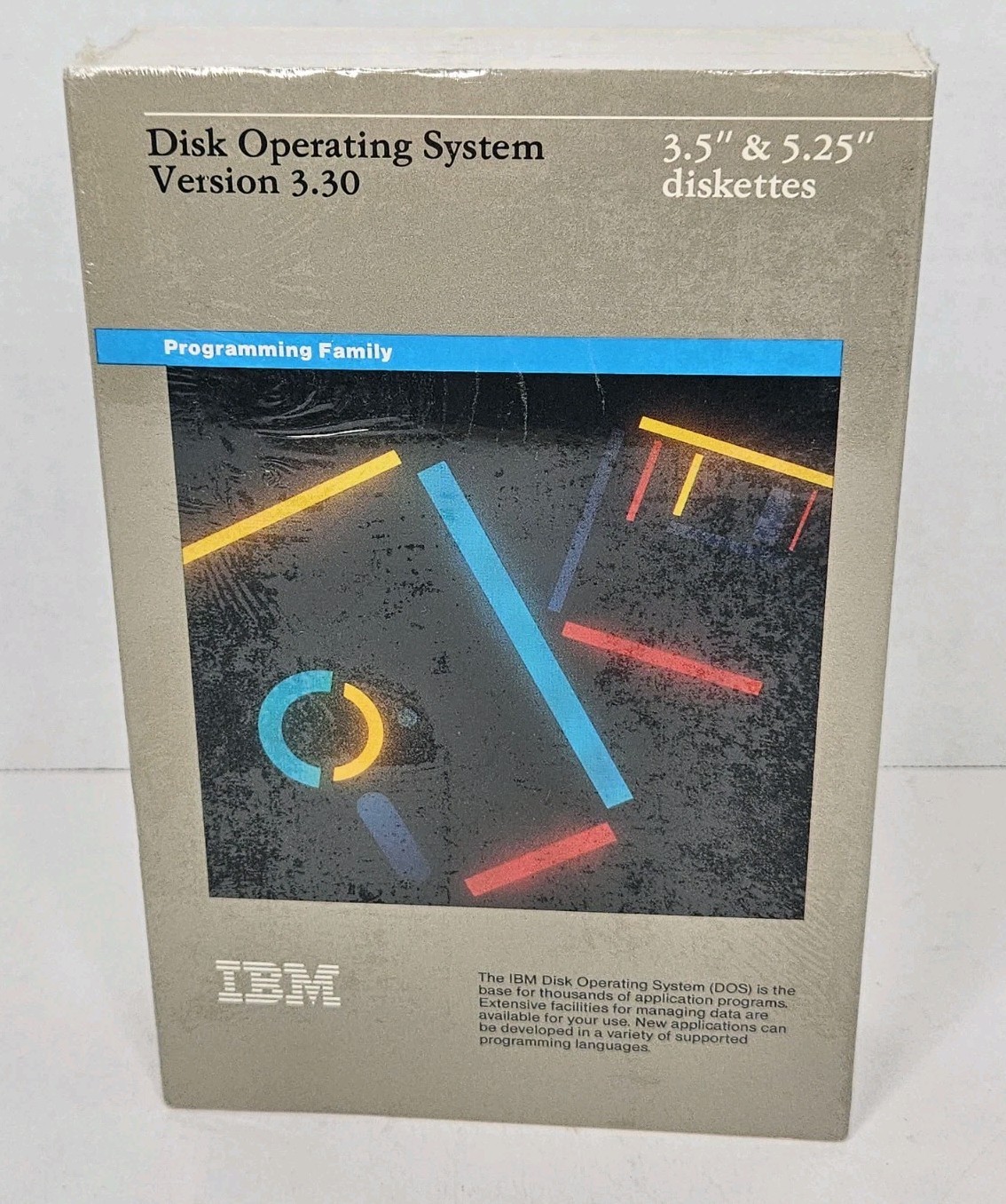 IBM Disk Operating System Version 3.30 New Sealed Software 3.5" & 5.25" Diskette