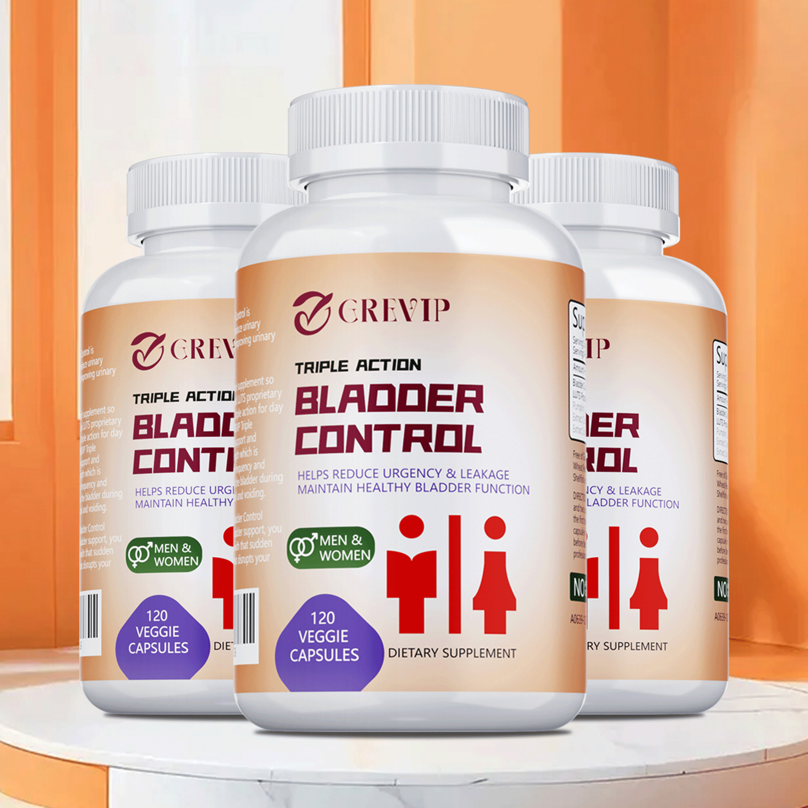 Bladder Control Capsules - Helps with Overactive Bladder,Improve Bladder Control