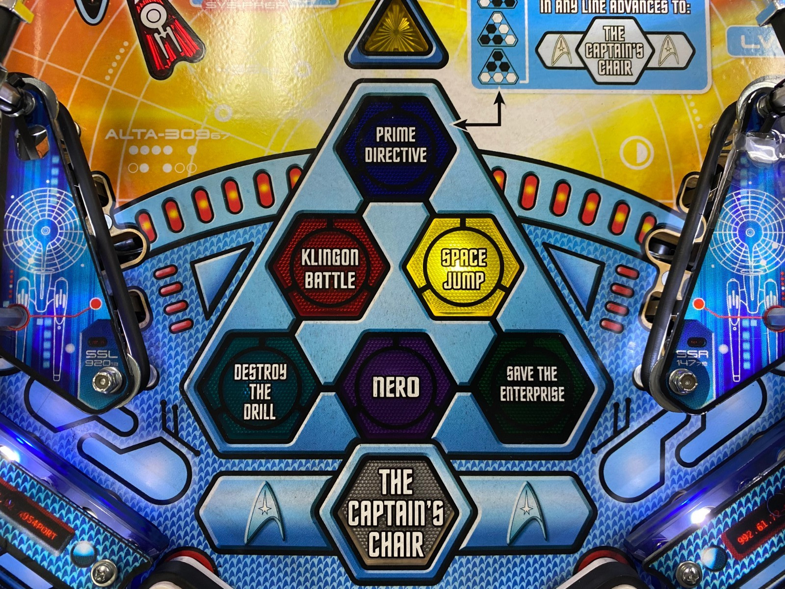Stern Star Trek Pinball Machine Pro