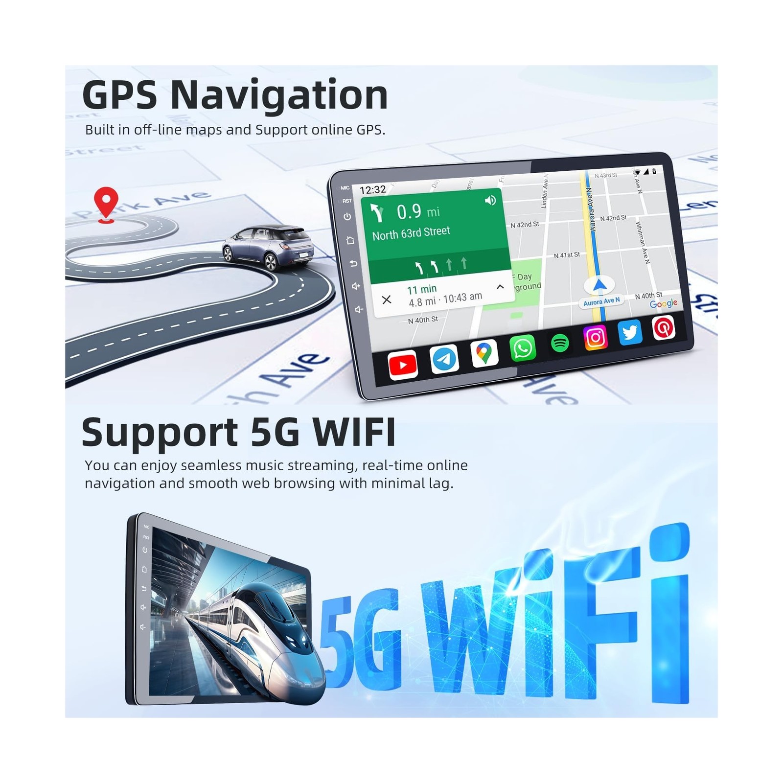 for Jeep Grand Cherokee Radio 2011 2012 2013 : 8Core 4G+32G 9" HD 1280x800 To...