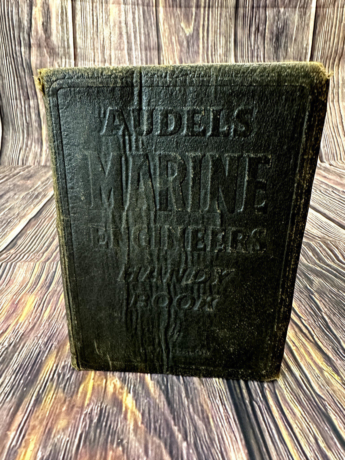 Vintage Audels New Marine Engineers Guide With Questions And Answers Book 1940