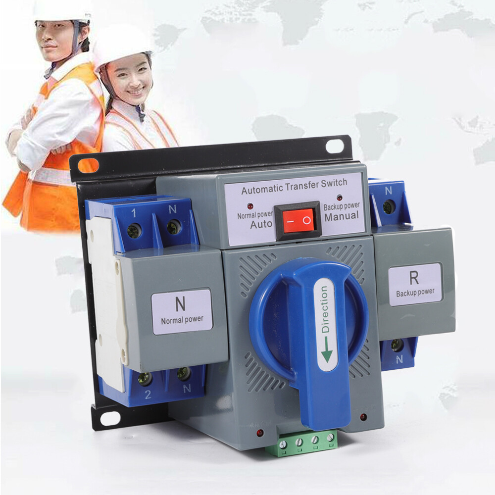 Double Power Automatic Change-over Switch Transfer Switch Changeover Switch 110V