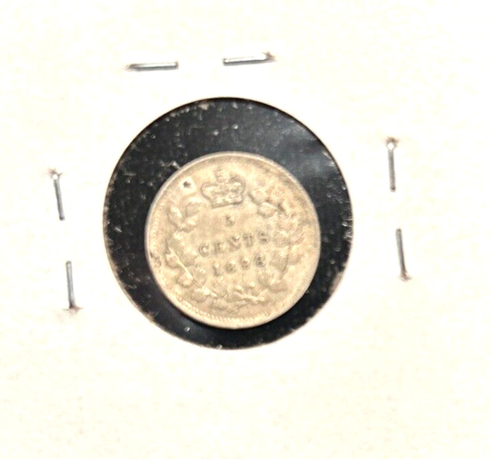 Canada 1898 five cents KM 2 XF