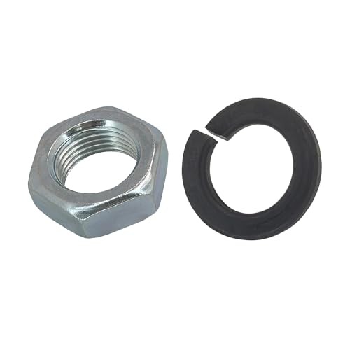 Pitman Arm Nut and Lock Washer for Steering Gear Box Replacement for GM -