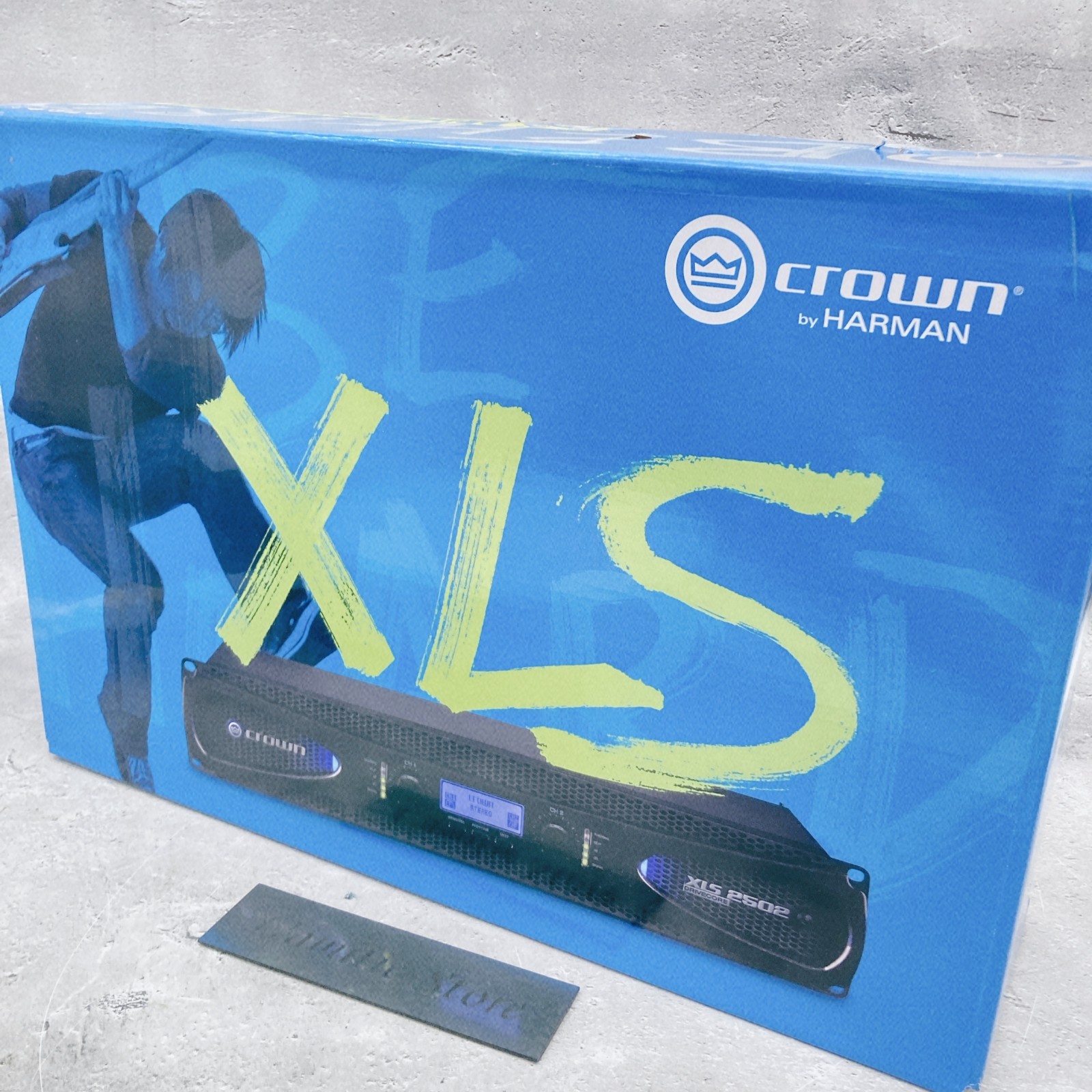 Crown Audio XLS 2502 DriveCore 2-Channel Stereo Power Amplifier XLS2502 Amp JP