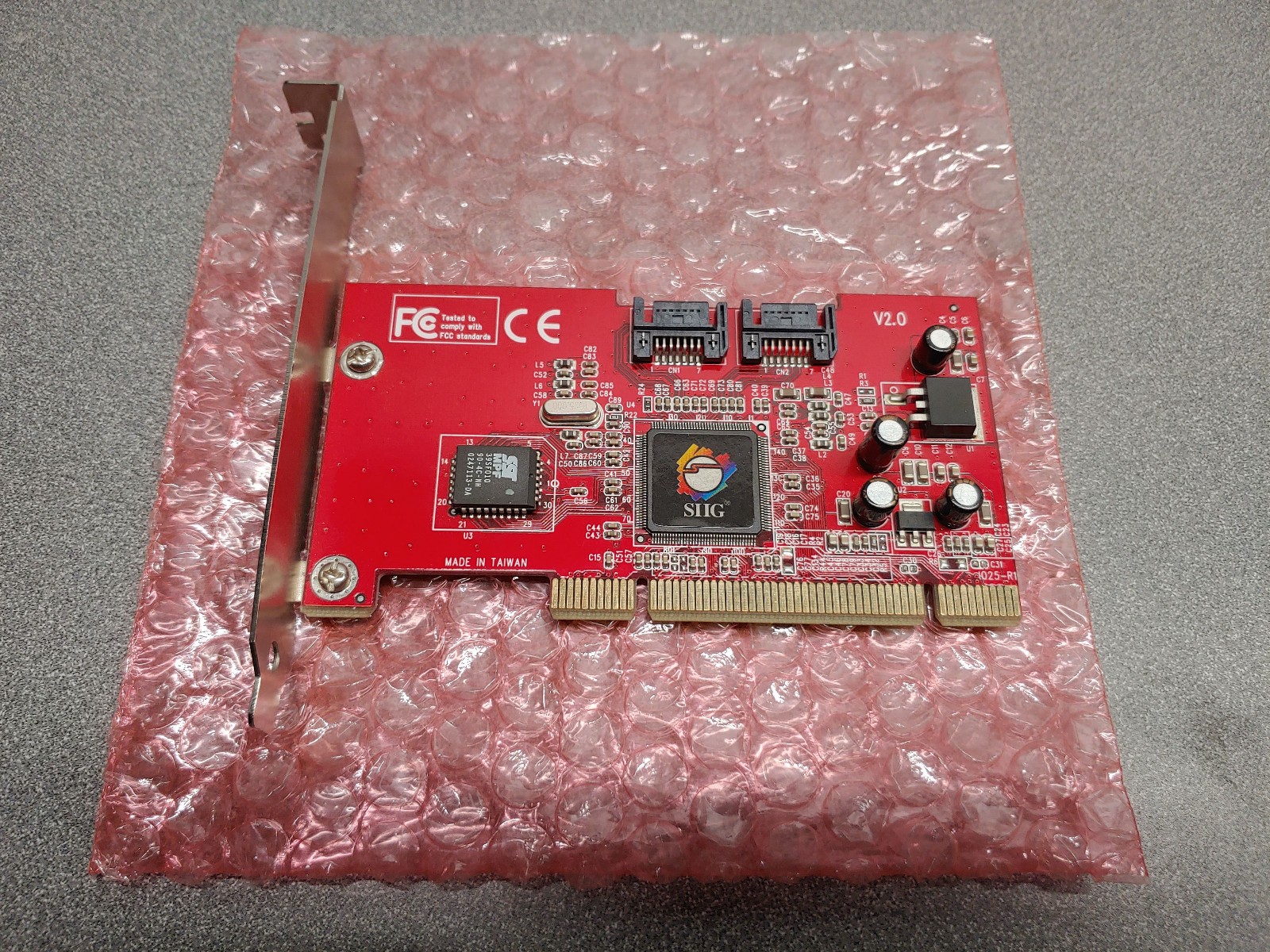 SIIG SC-SAT212 Serial-ATA 2-Channel Controller, 1.5Gb/Sec
