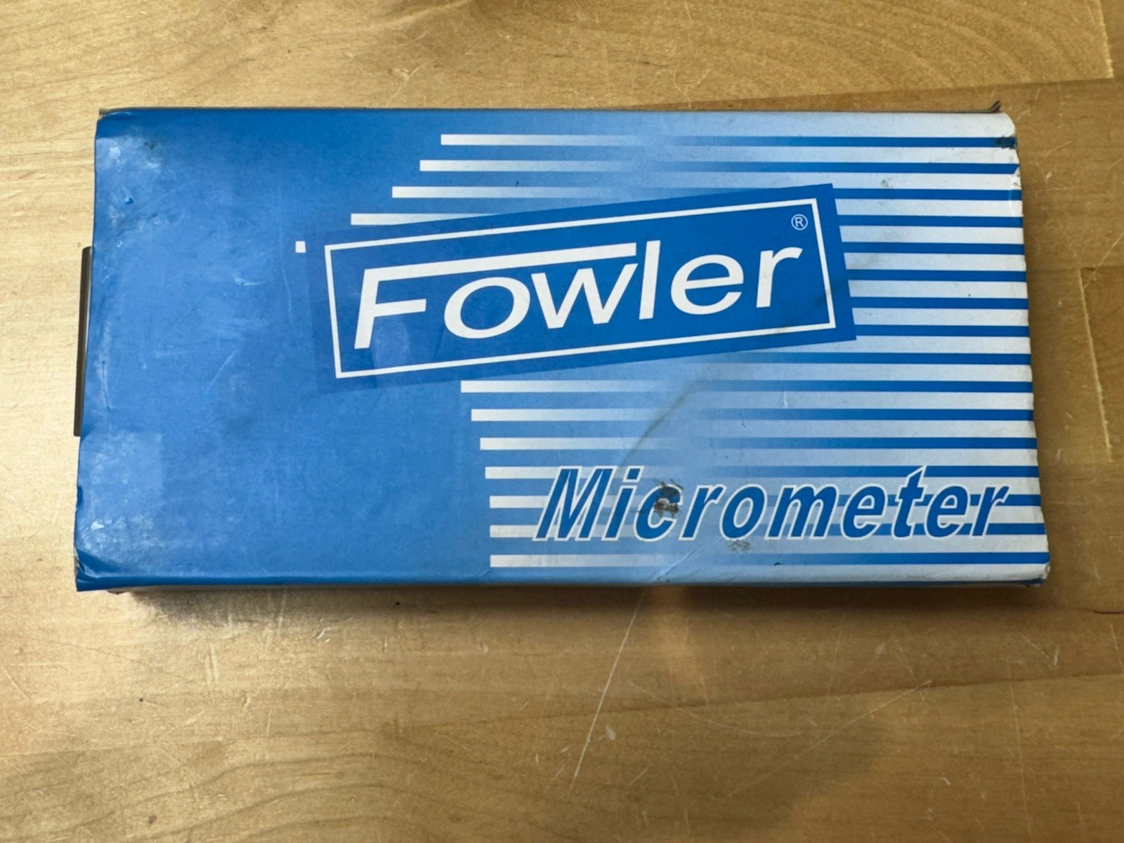 FOWLER Swiss Style Outside Inch Micrometer, 1-2" Measuring Range 52-229-202 NEW