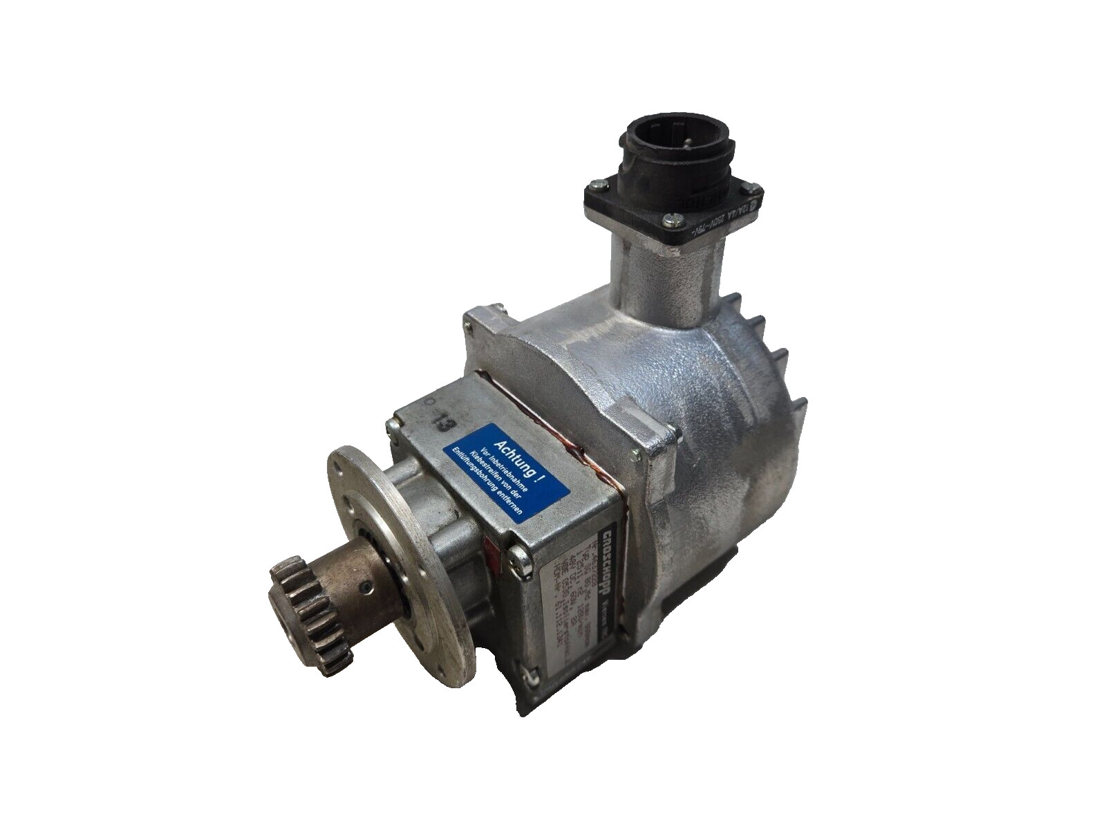 Grosschopp Heidelberg Servo Slow Down Motor 61.112.1341 4637220 SG80 48V DC