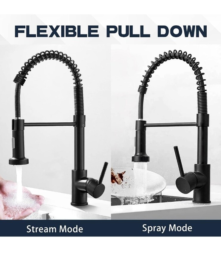 ZSW Kitchen Faucet Pulldown Srayer
