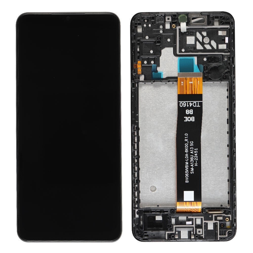 For Samsung Galaxy A04s SM-A047F/DS LCD Screen Touch Digitizer Frame Replacement