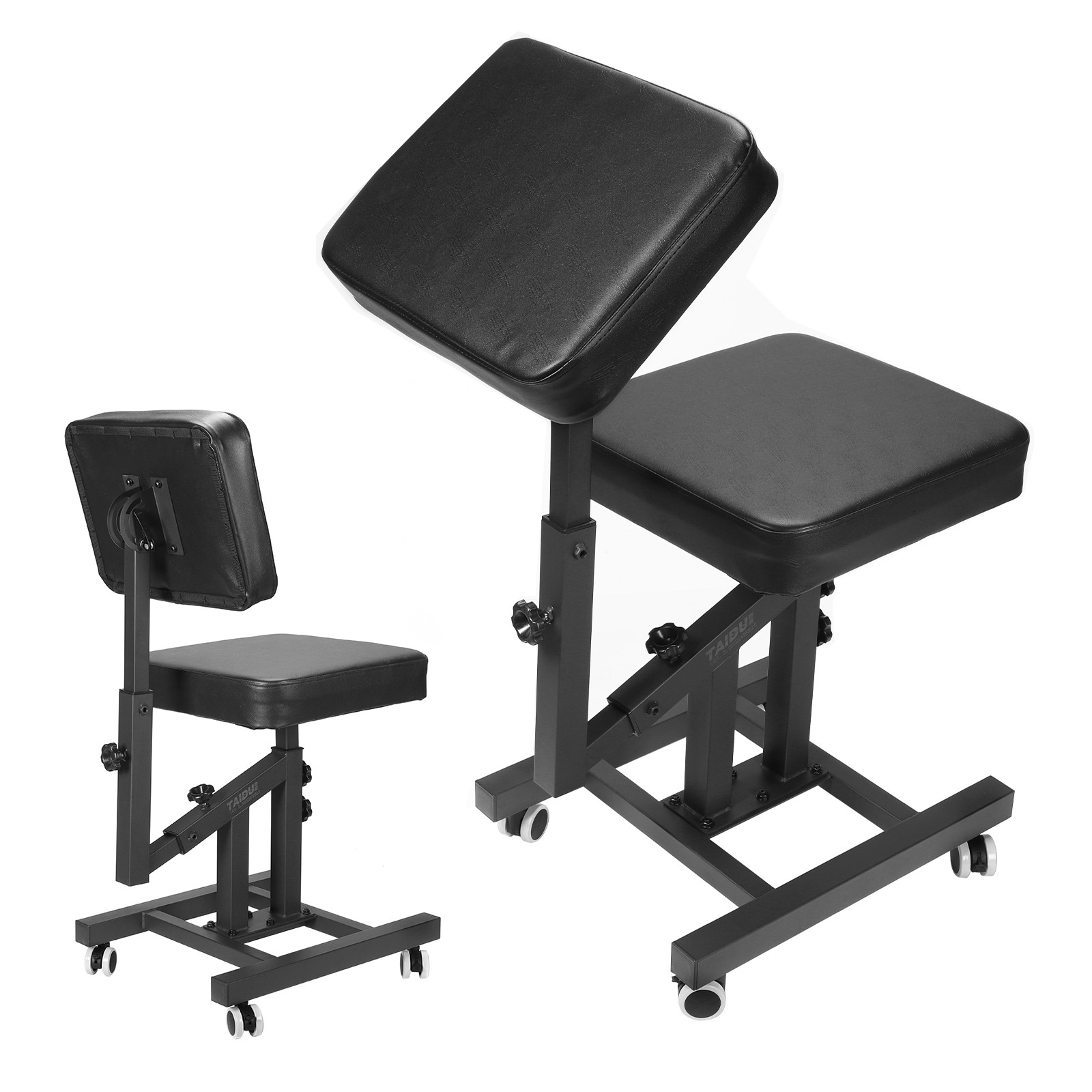 Massage Chair Portable Tattoo Chair Folding Multiple angles Adjustable 2 Inch Th