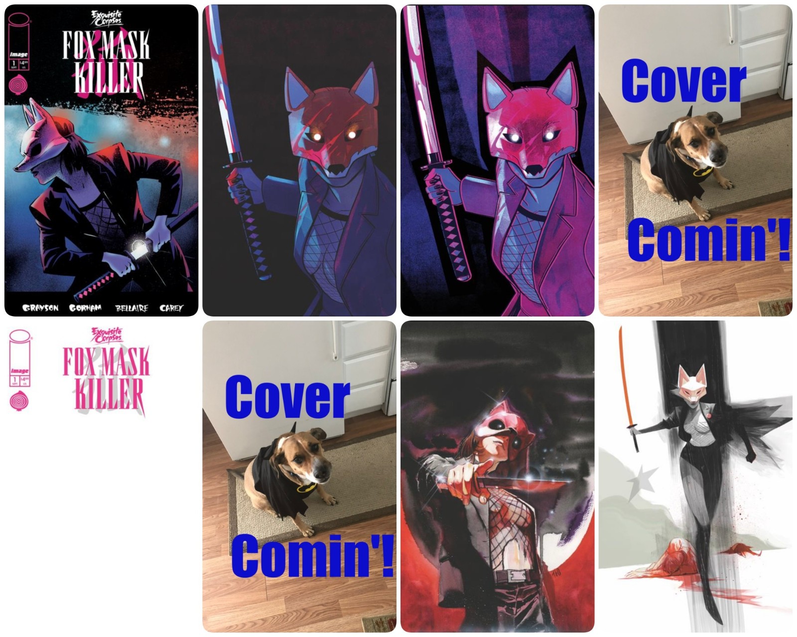 EXQUISITE CORPSES FOX MASK KILLER #1 (OF 5) **COVER SELECT** PRESALE 09/16