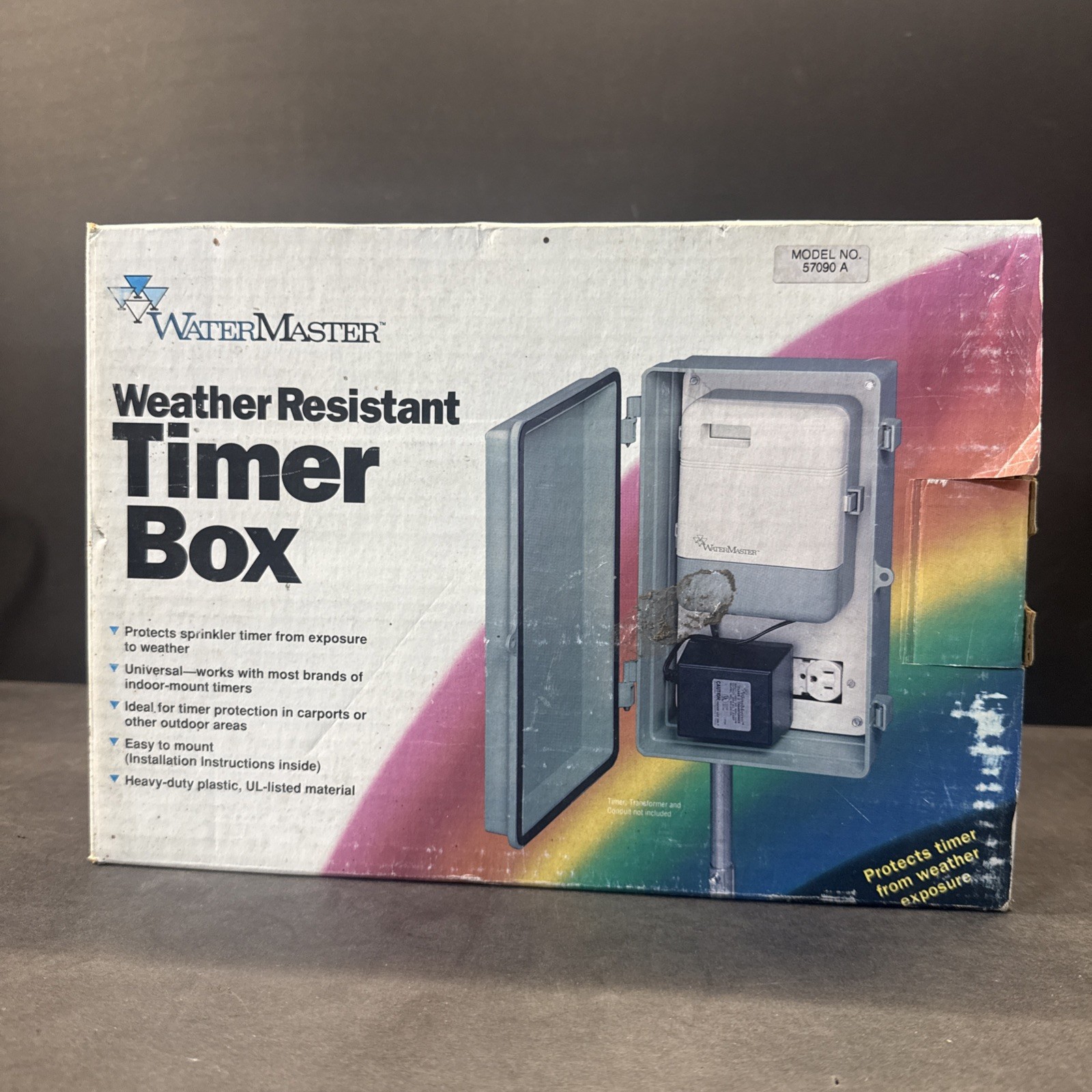 Orbit WaterMaster Weather Resistant Sprinkler Timer Cabinet Model 57090