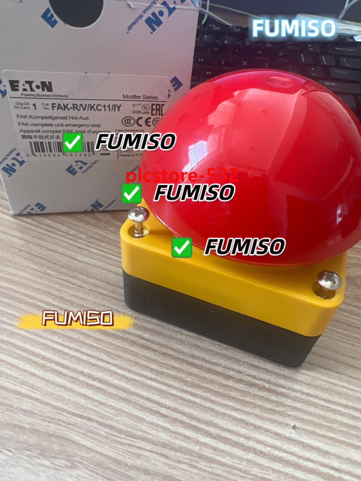 1PCS New EATON MOELLER FAK-R/V/KC11/IY Switch Fast Delivery