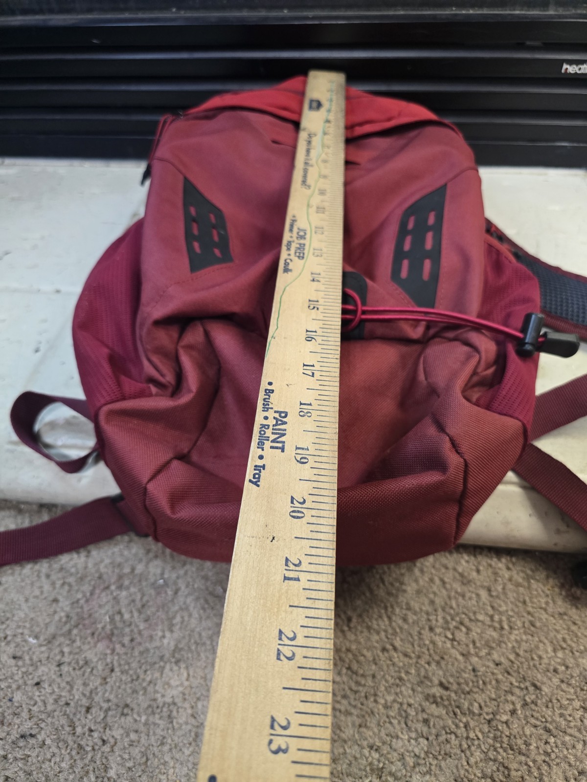 Quest Adrift 2l Hrdration Backpack Red Used
