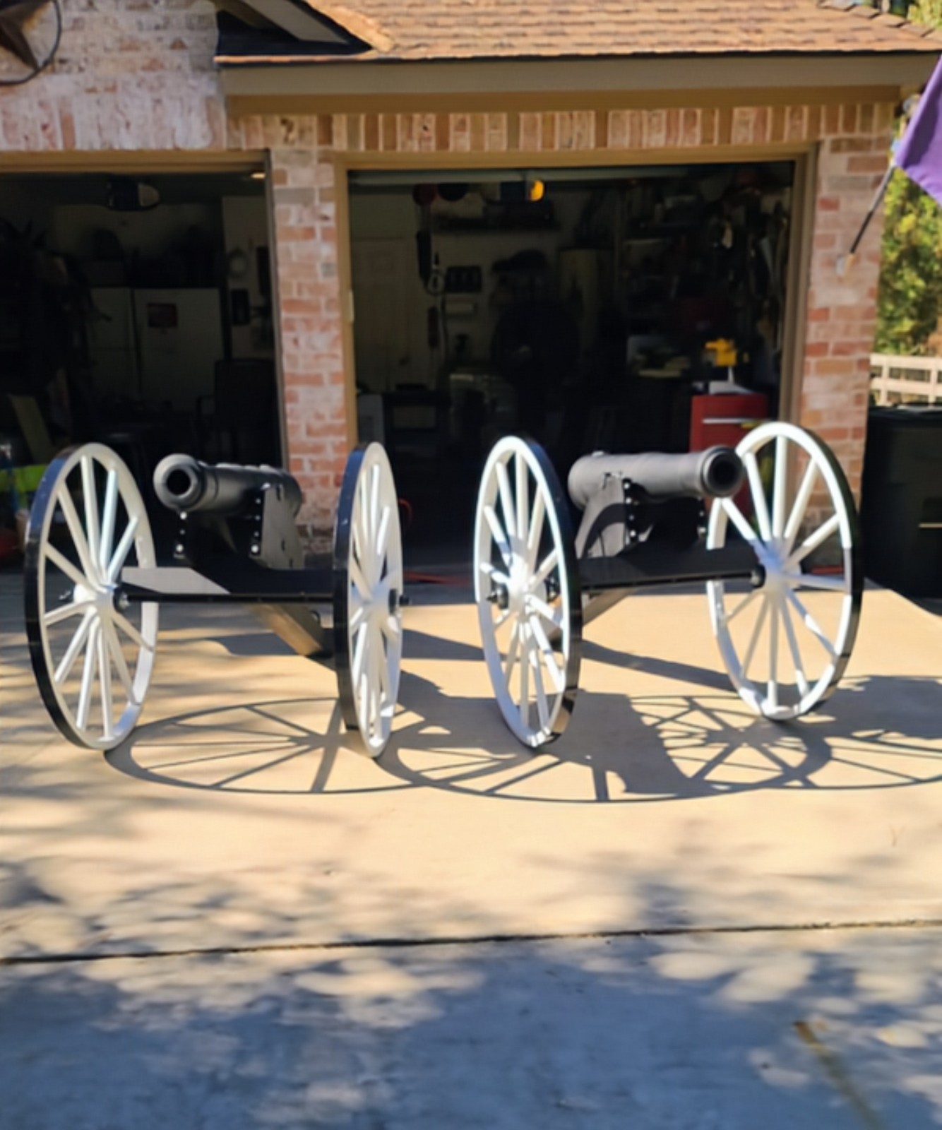 Civil war cannon, NON FIRING,  full size replica.