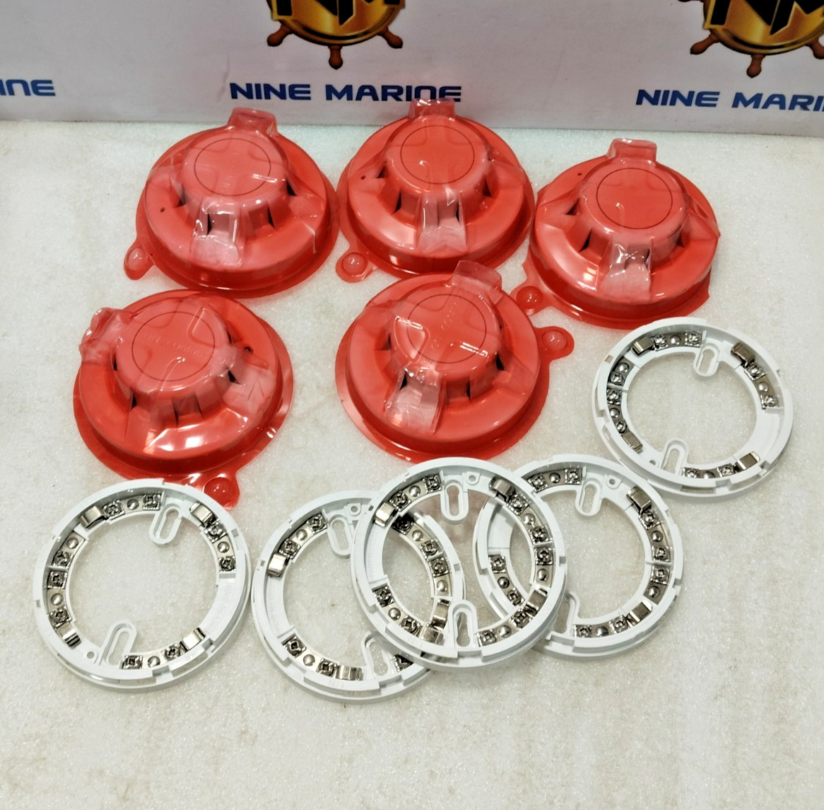 LOT OF 5 APOLLO 55000-328 APO HIGH SENSITIVITY PHOTOELECTRIC SMOKE DETECTOR