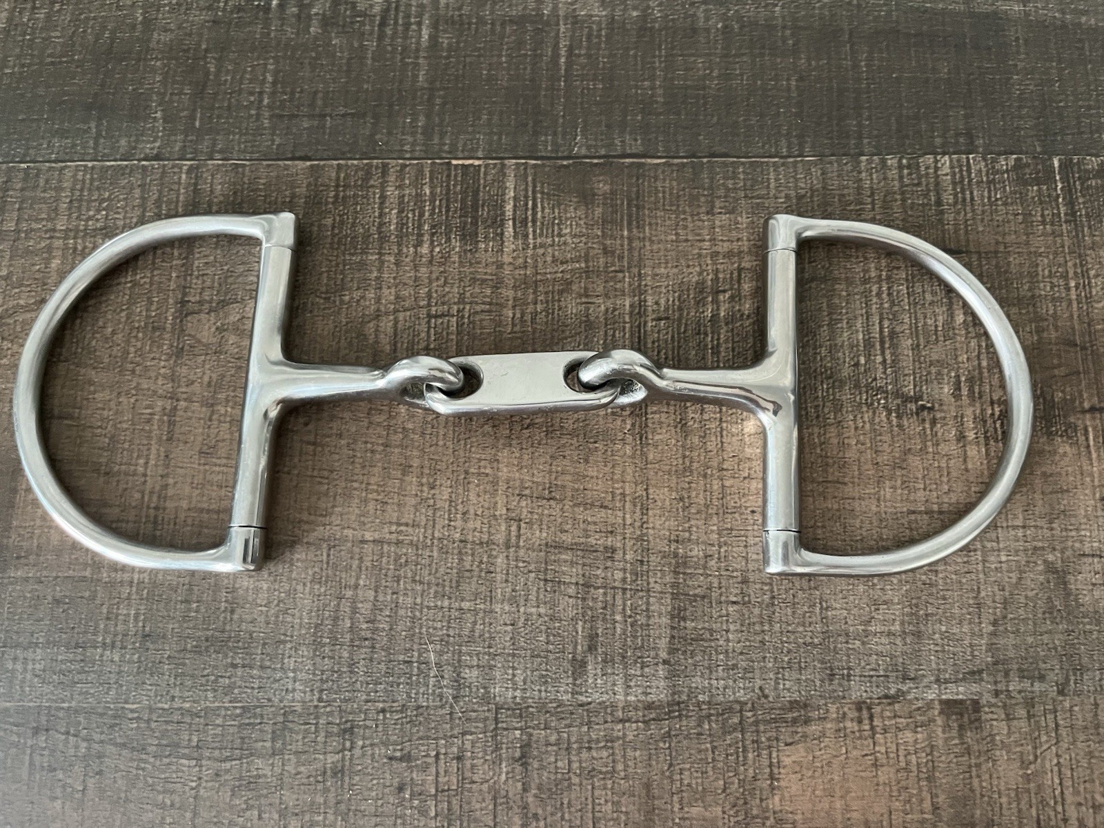 D Ring Snaffle Bit For Horses 5 Inch Equestrian Hunter English