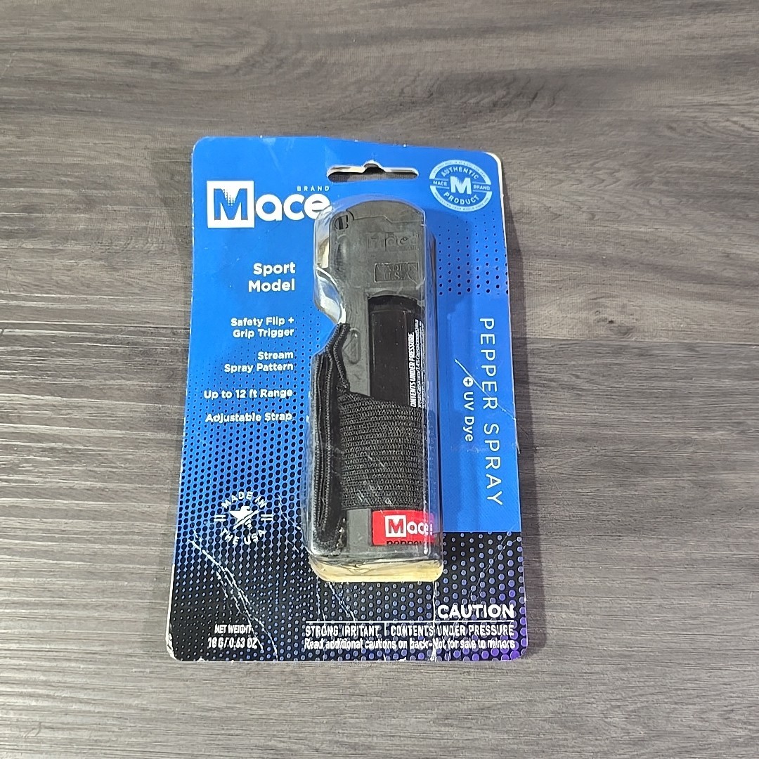 New Mace Sport Model Pepper Spray Black 80761