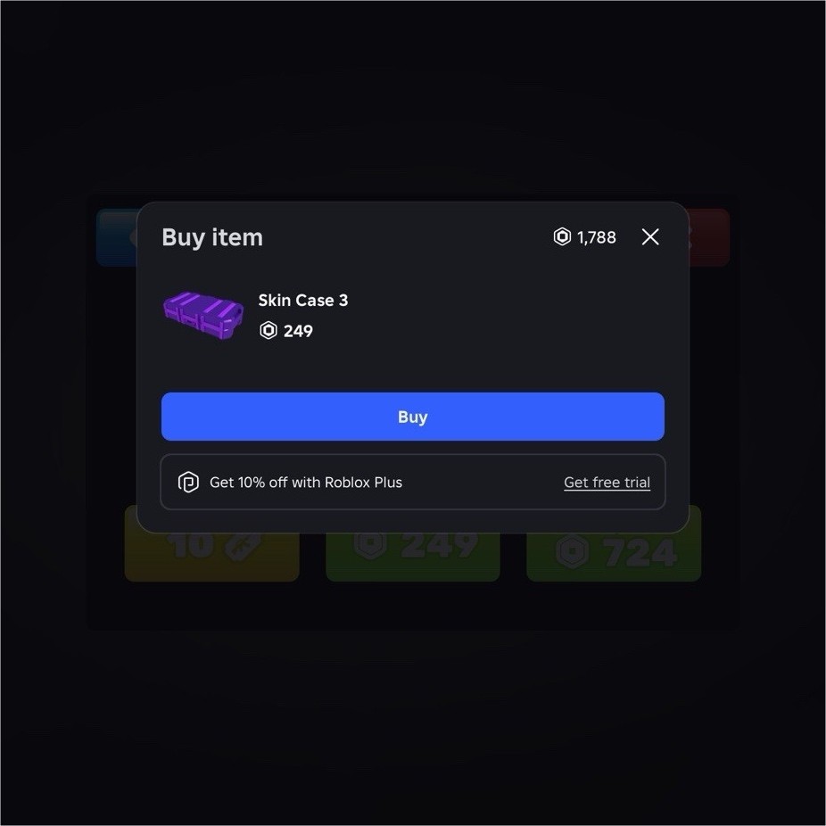 Roblox Skin Case 3 Game Item/Asset - Roblox Plus (ID: Skin Case 3)