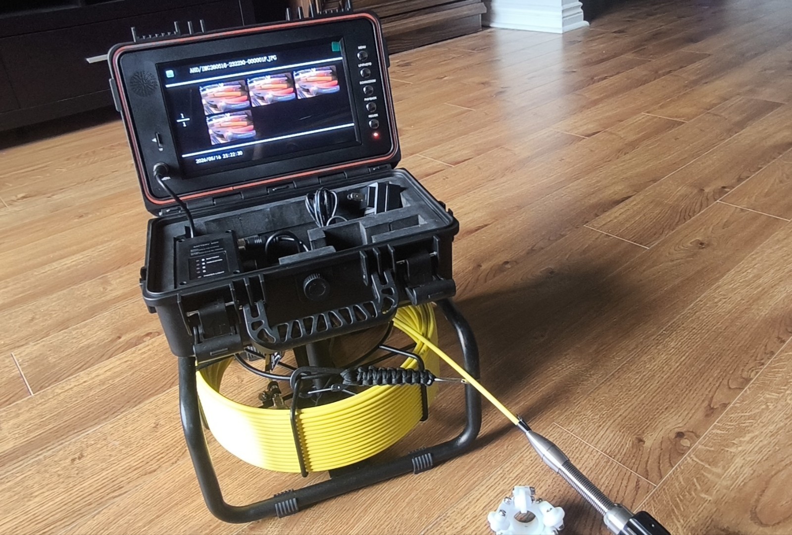 PROFESSIONAL 1080P SELF-LEVELING SEWER / DRAIN INSPECTION CAMERA📹 30M / 100FT