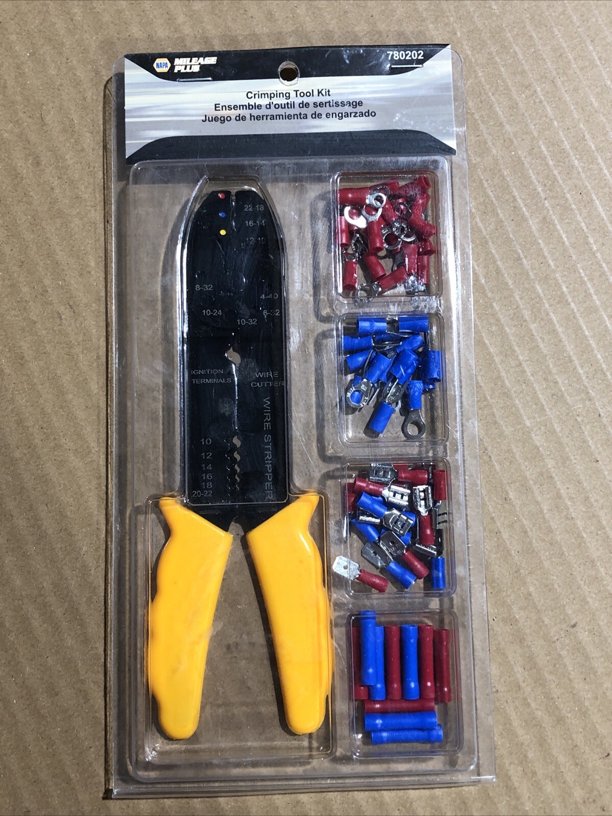 Napa Mileage Plus 780202 Crimping Tool Kit New