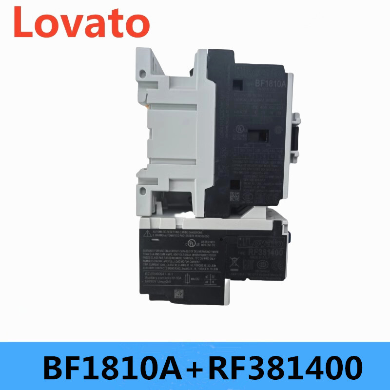 1pcs New LOVATO Contactor BF1810A+RF381400