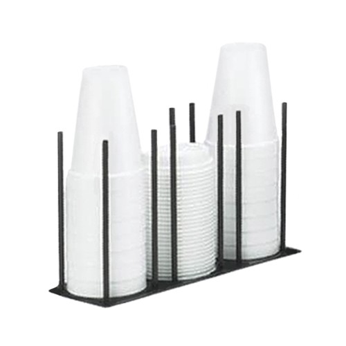 Cal-Mil CalMil 1516213 3 Section 2 1/2 in Ramerkin and Lid Dispenser