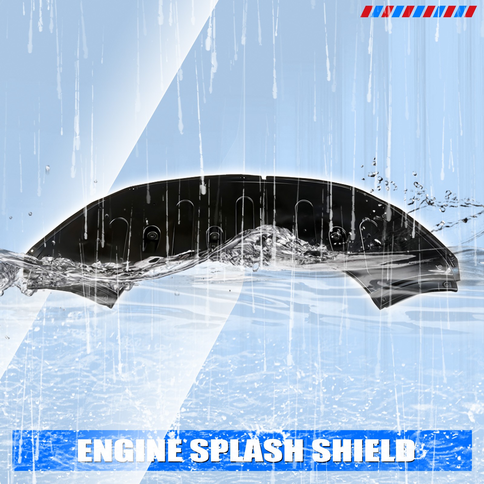 Front Engine Splash Shield Under Cover For 2015-2017 Hyundai Sonata HY1228185