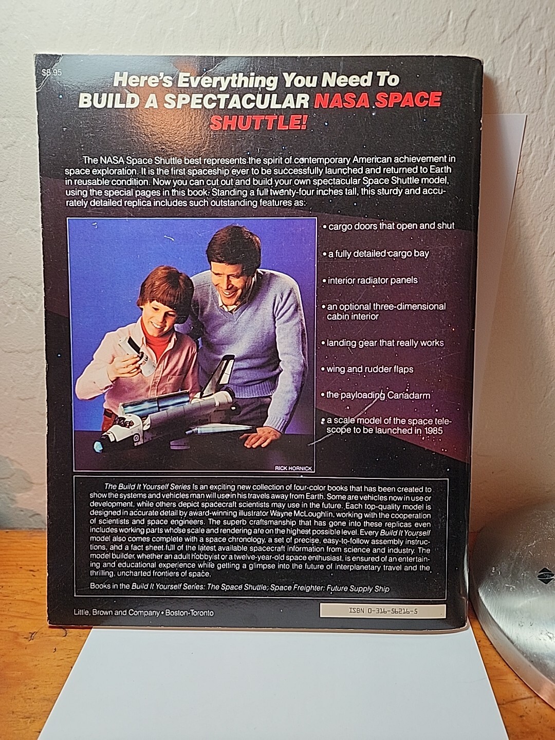 1982 Space Shuttle Build it Yourself Series a Complete Kit In A Book JBX53