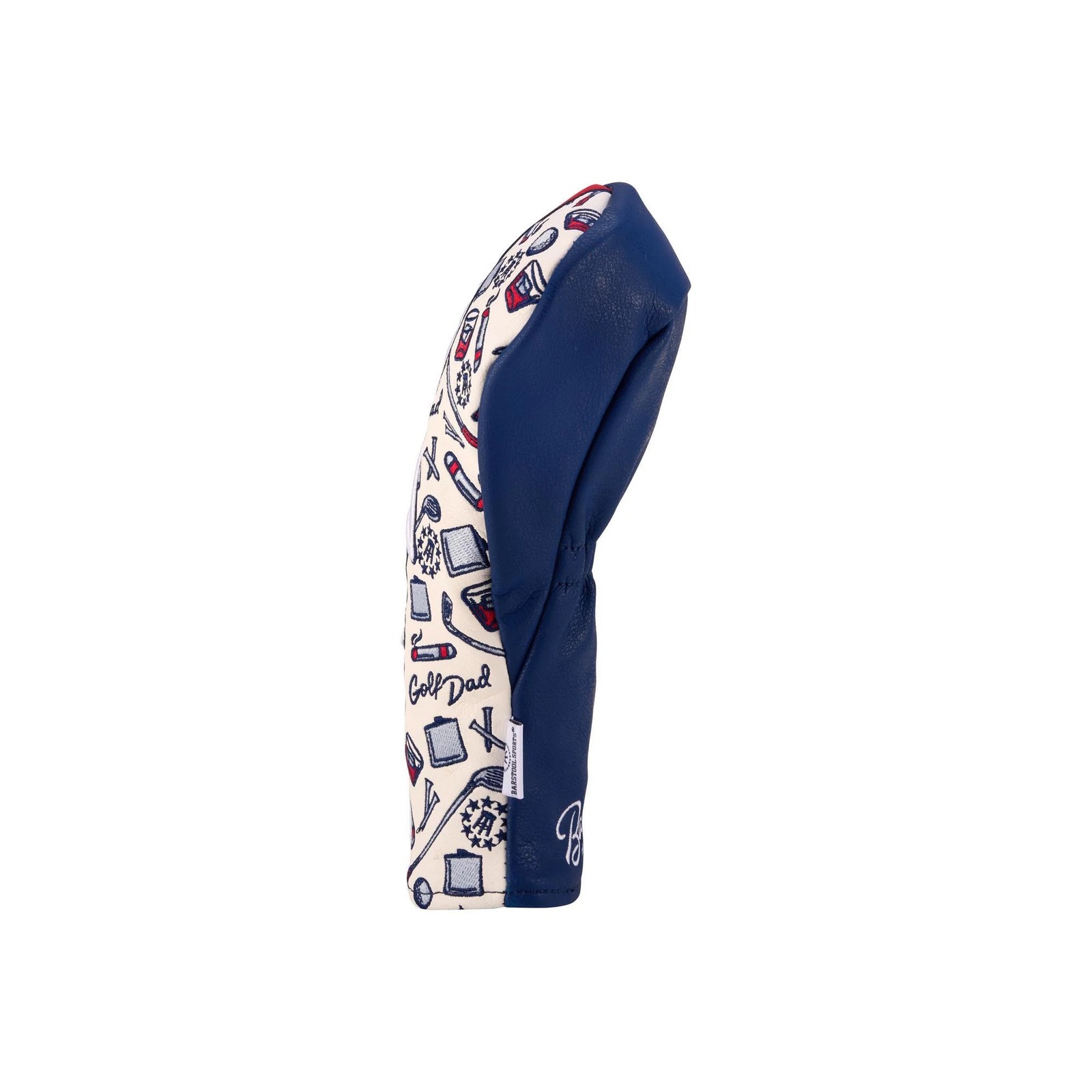 CMC Design Barstool Golf Dad Red Fairway Head Cover