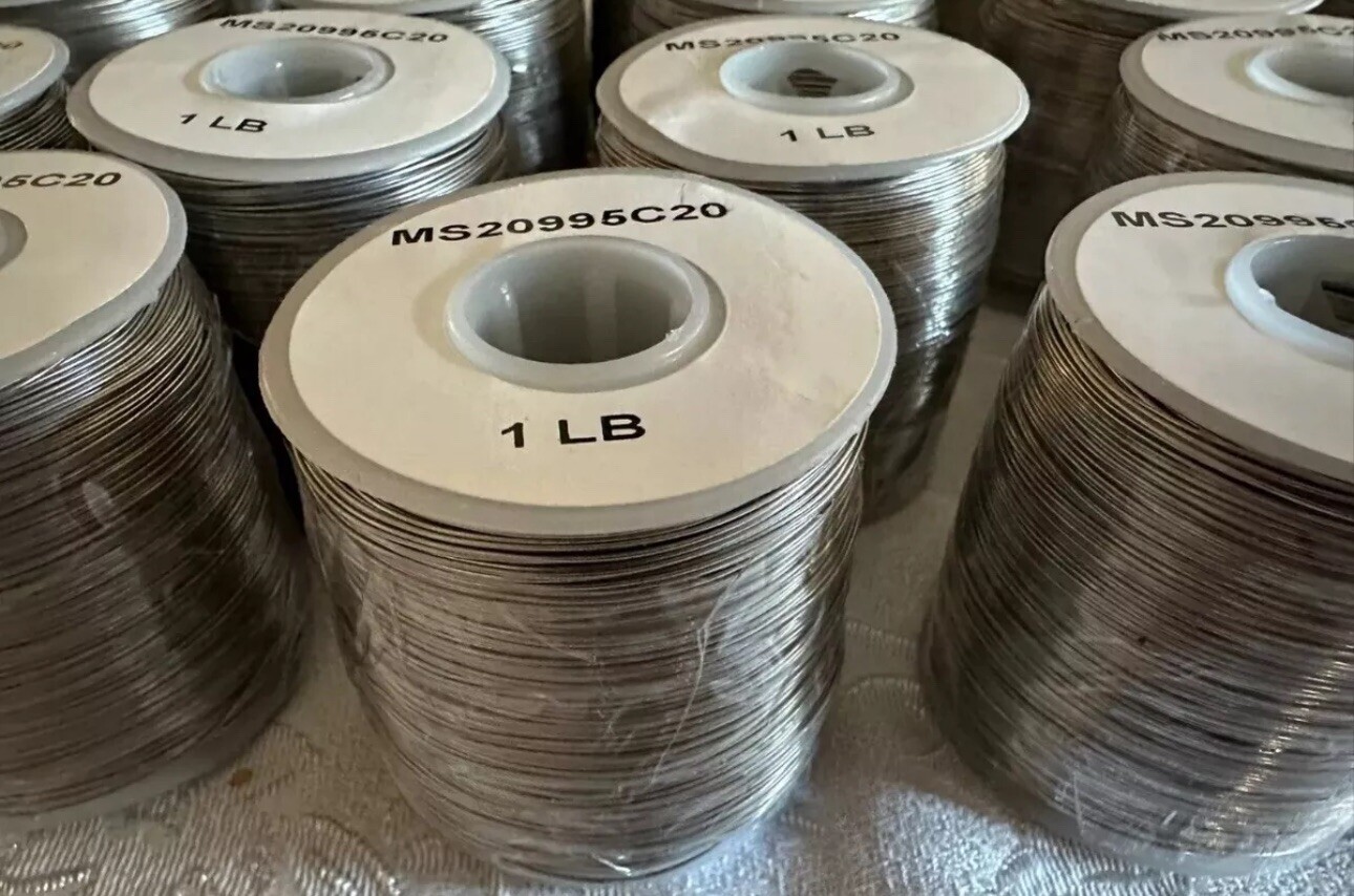 NEW Aviation Spools 302/304 Stainless Steel Safety Lock Wire MS20995C20 4 Rolls
