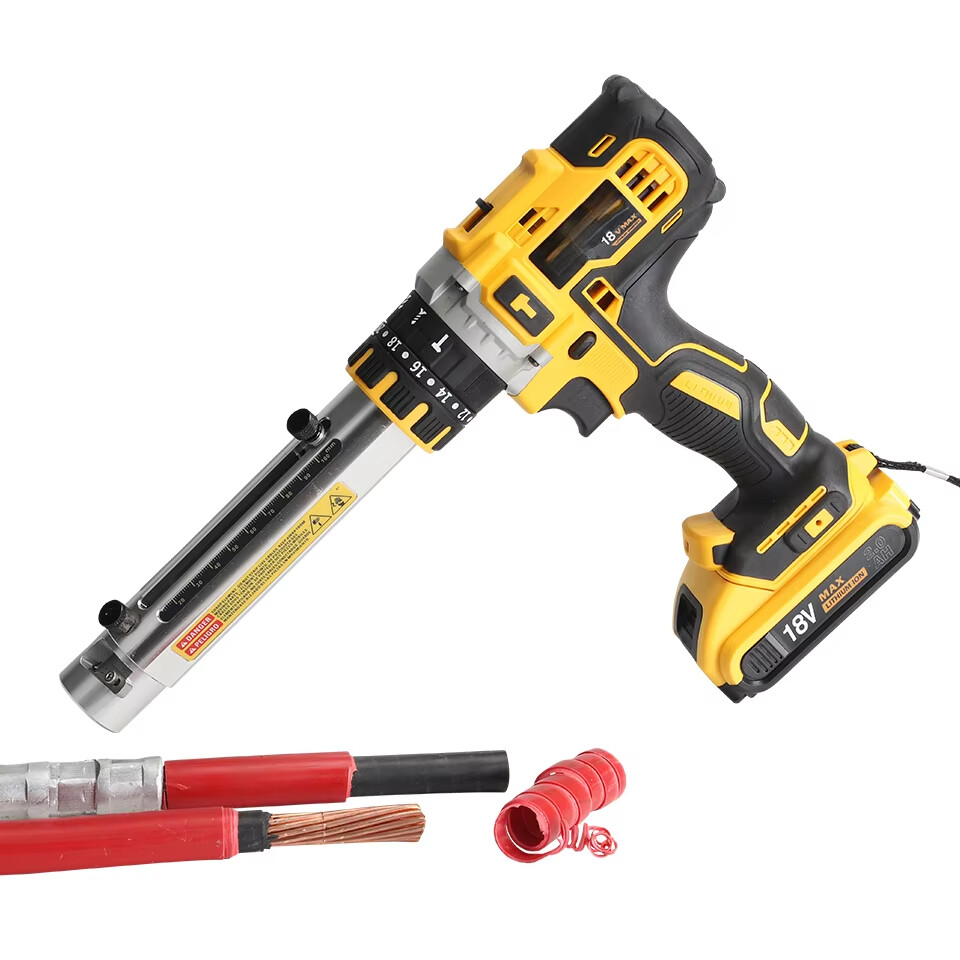 Battery Powered Electric Wire Stripper Wire Stripper Machine for Cable DHL