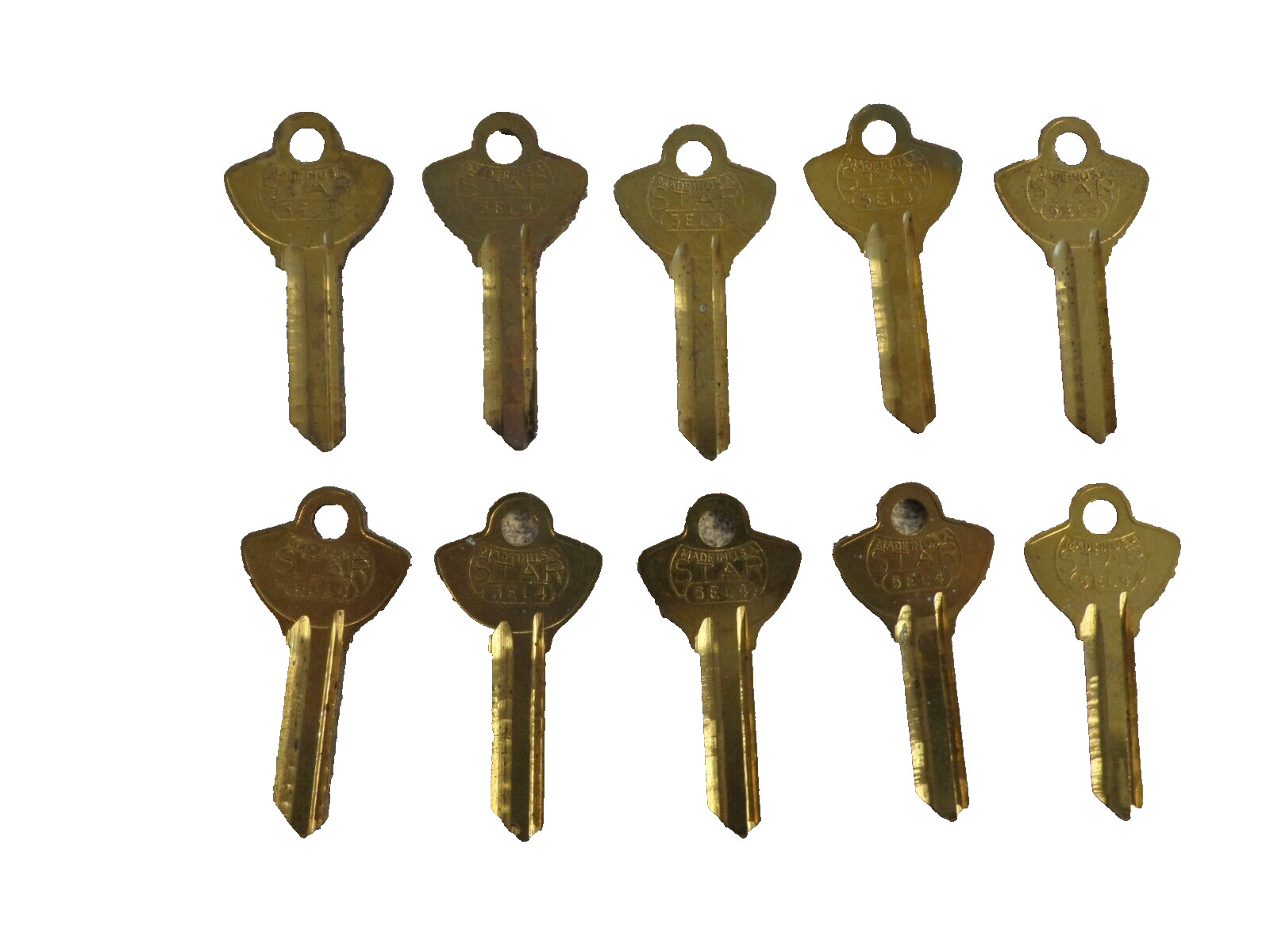 STAR 5EL4 ELGIN C1096CN EL10 KEY BLANKS PACK OF 10