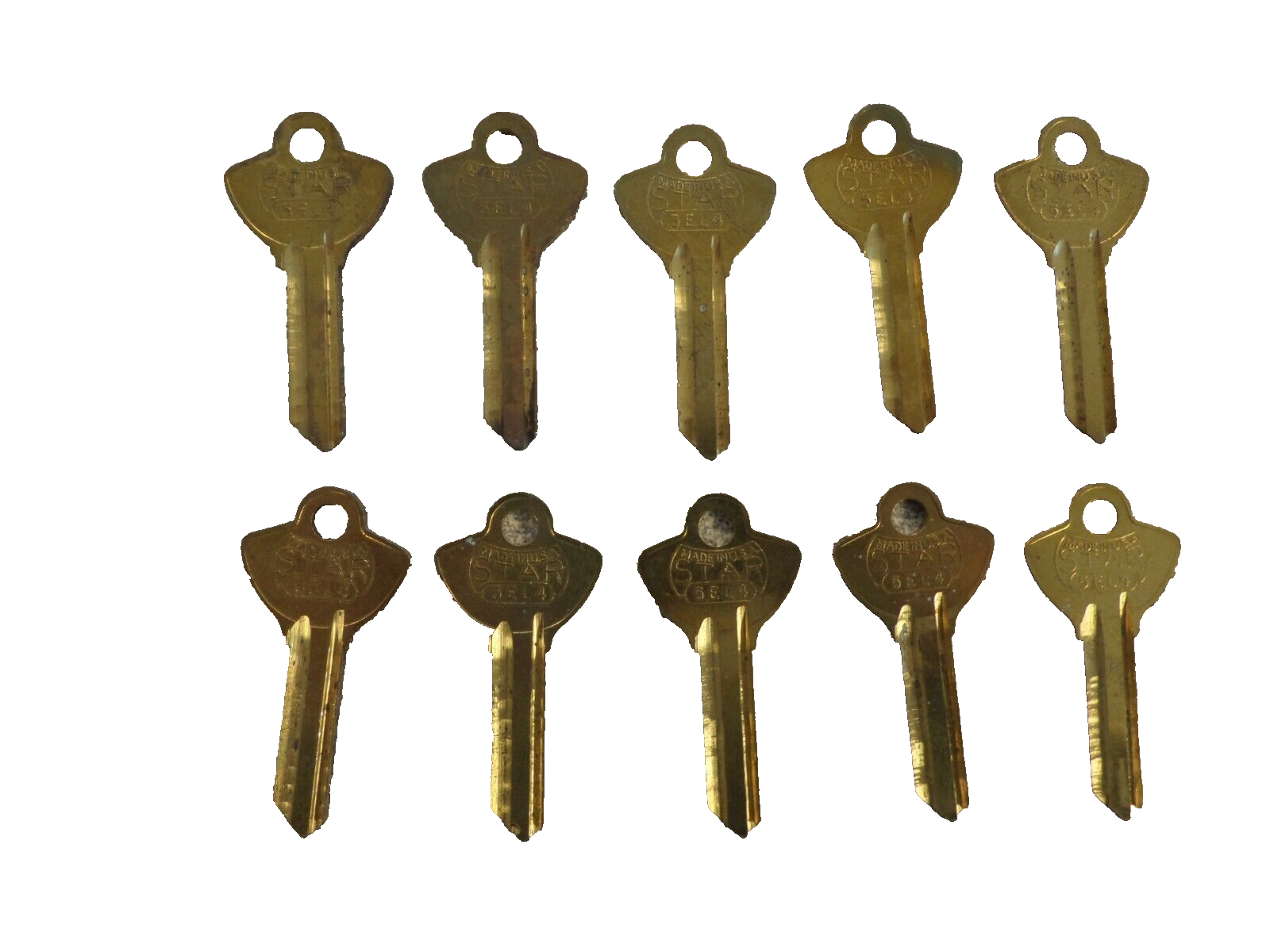 STAR 5EL4 ELGIN C1096CN EL10 KEY BLANKS PACK OF 10