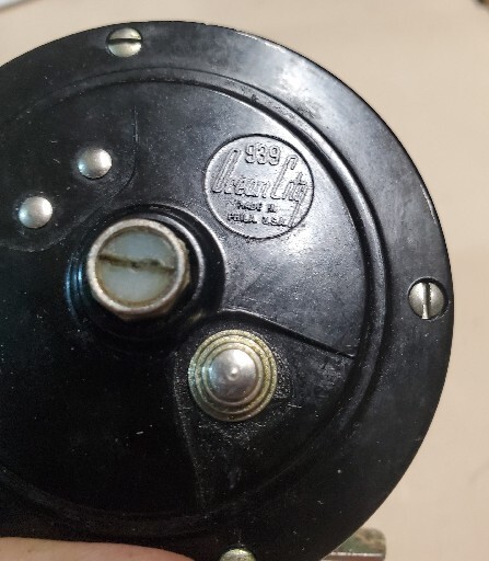 Vintage Ocean City 939 Fishing Reel Made In Philadelphia, USA