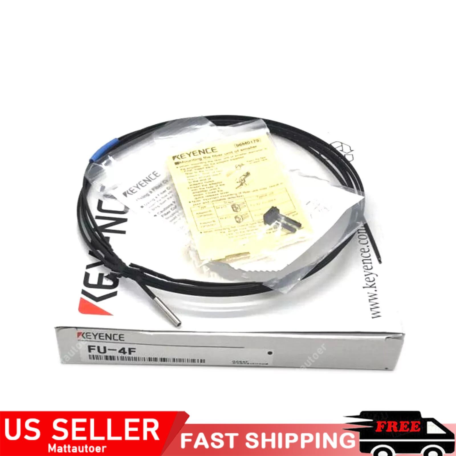 KEYENCE FU-4F Digital Fiber Optic Sensor FU4F New Free Shipping