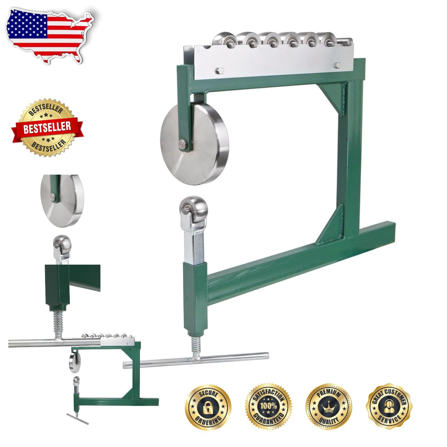 Sturdy Fabrication English Wheel - Steel, Chrome Wheel, Motorcycle Crafting