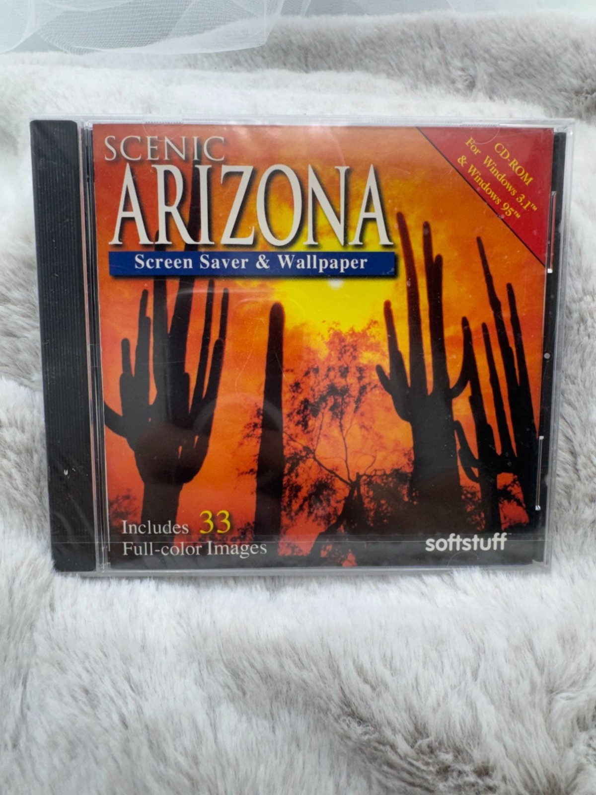 Scenic Arizona Screen Saver & Wallpaper CD-ROM SoftStuff For Windows 3.1 & 95