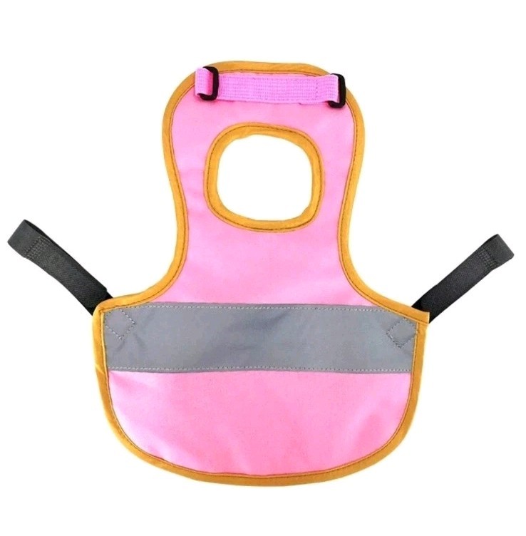 3 Reflective Chicken Harness Hen Apron Adjustable Vest Feather Protect Duck -e2