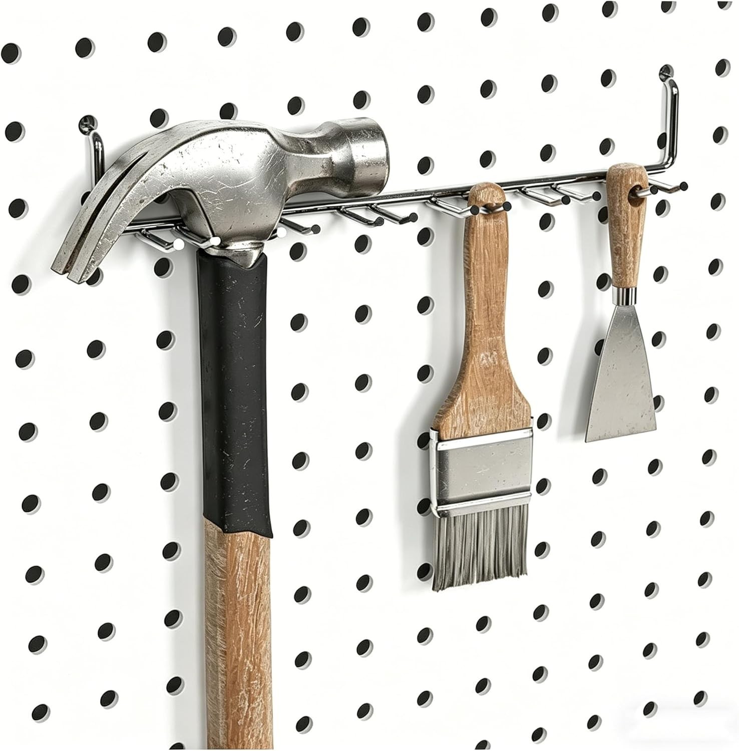 Versatile 80-Piece Pegboard Hooks with Bins for Efficient Workspace Organization