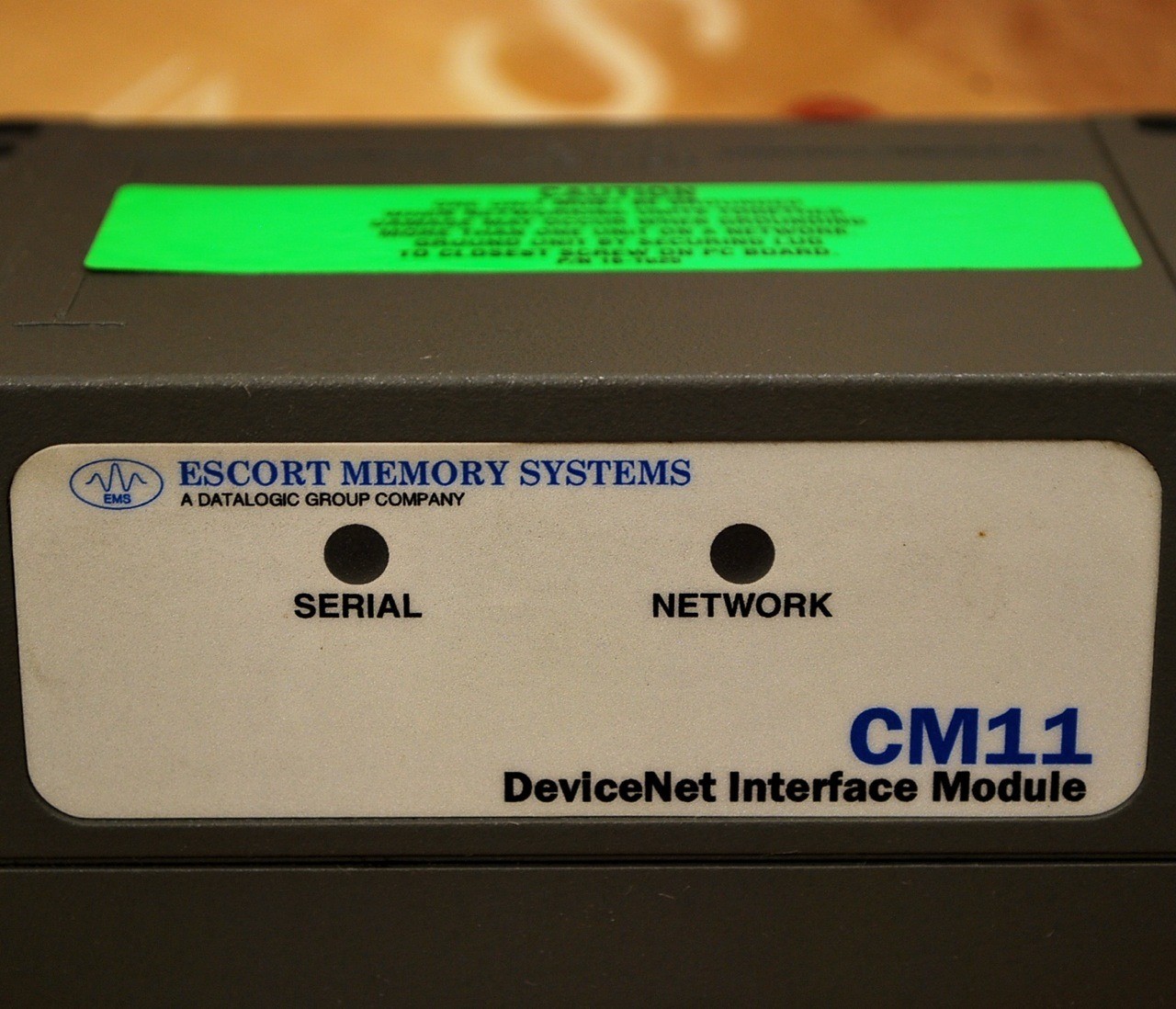 Escort Memory Systems CM11 DeviceNet Interface Module - USED