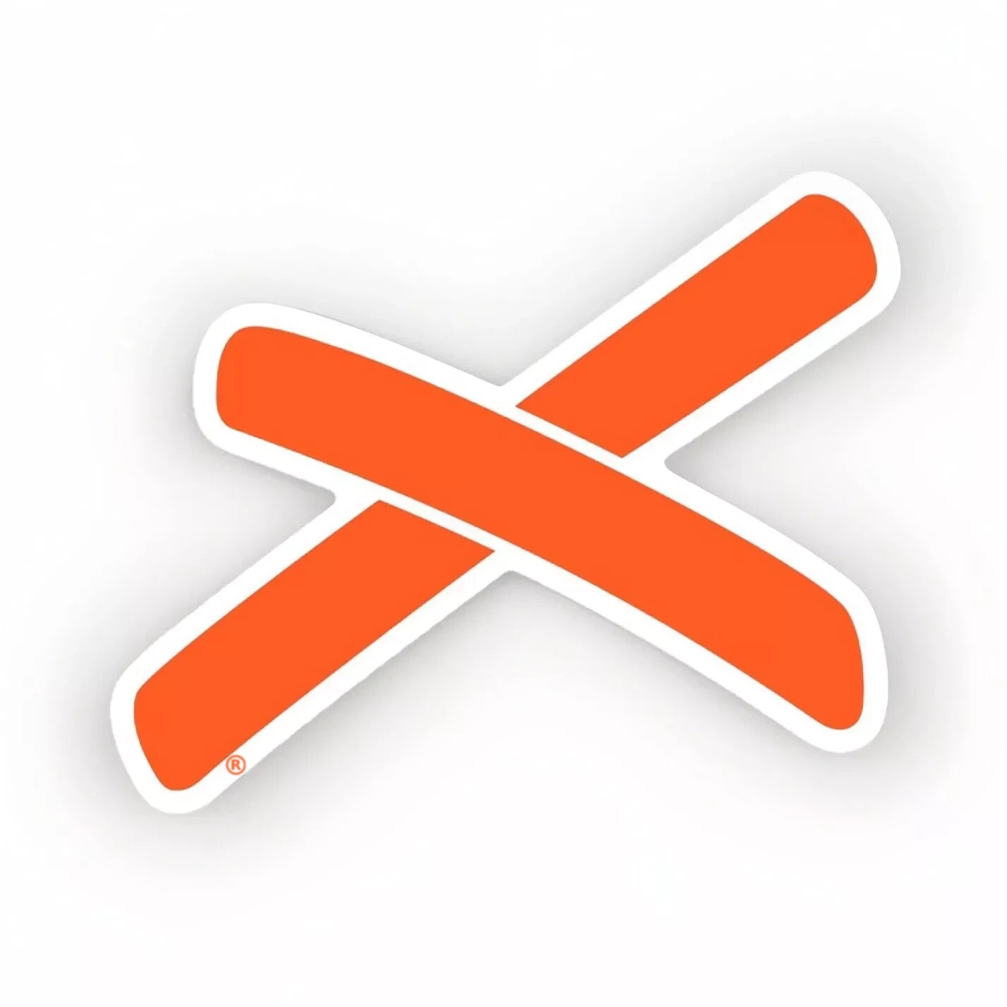 6x ABSOLUTELY RIDICULOUS 3” STICKER ARIA BASEBALL ORANGE X BUNDLE NEW DECALS
