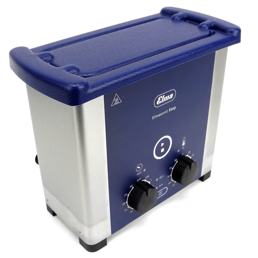 Elma Ultrasonic Cleaning Machine 0.80 Litre Heated Tank With Lid 10/H 220V HU131