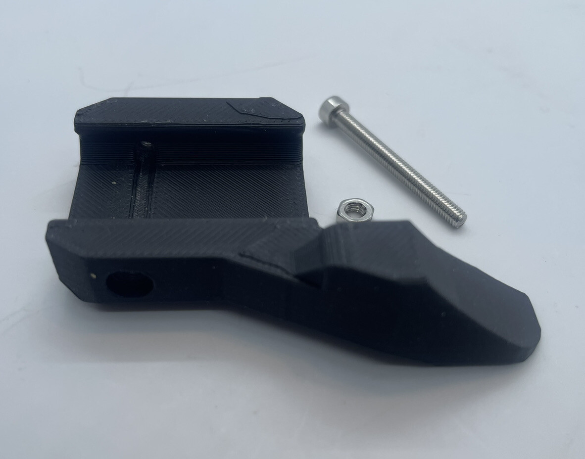RH Thumb Rest for Recoil Control, Fits Picatinny Rails for Glock, Ruger, S&W