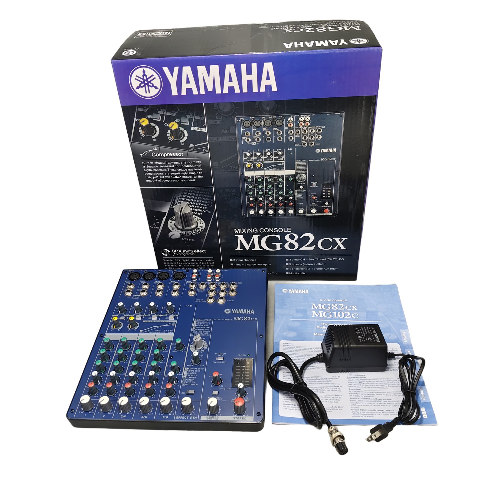 NEW FOR Yamaha MG82CX Mixing Console Analog Mixer Digital Effect MG82CX
