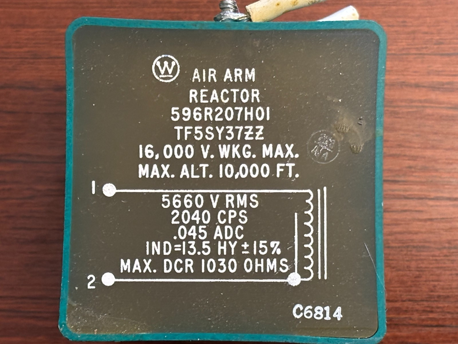 CHOKE High Voltage 13.5HY @ 45 mA 16KV DCR 1030 HAM RADIO Mad Scientist Projects