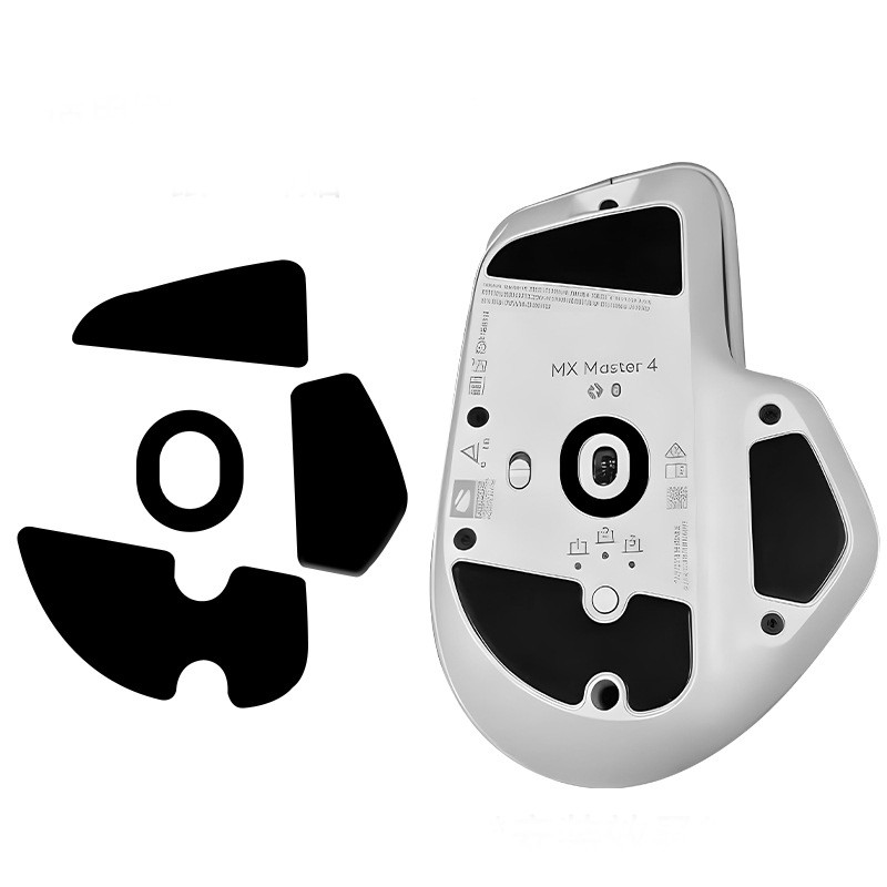 1Sets Rounded Curved Edges Mouse Feet Skates for Logitech MX Master4
